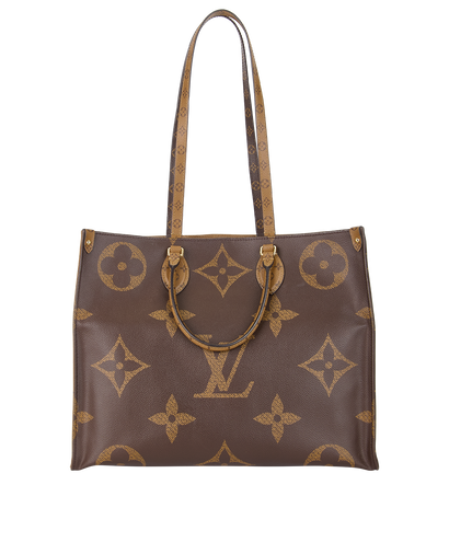 OnTheGo GM, &pound;1,400, Handbags, Brown, Canvas, Front view